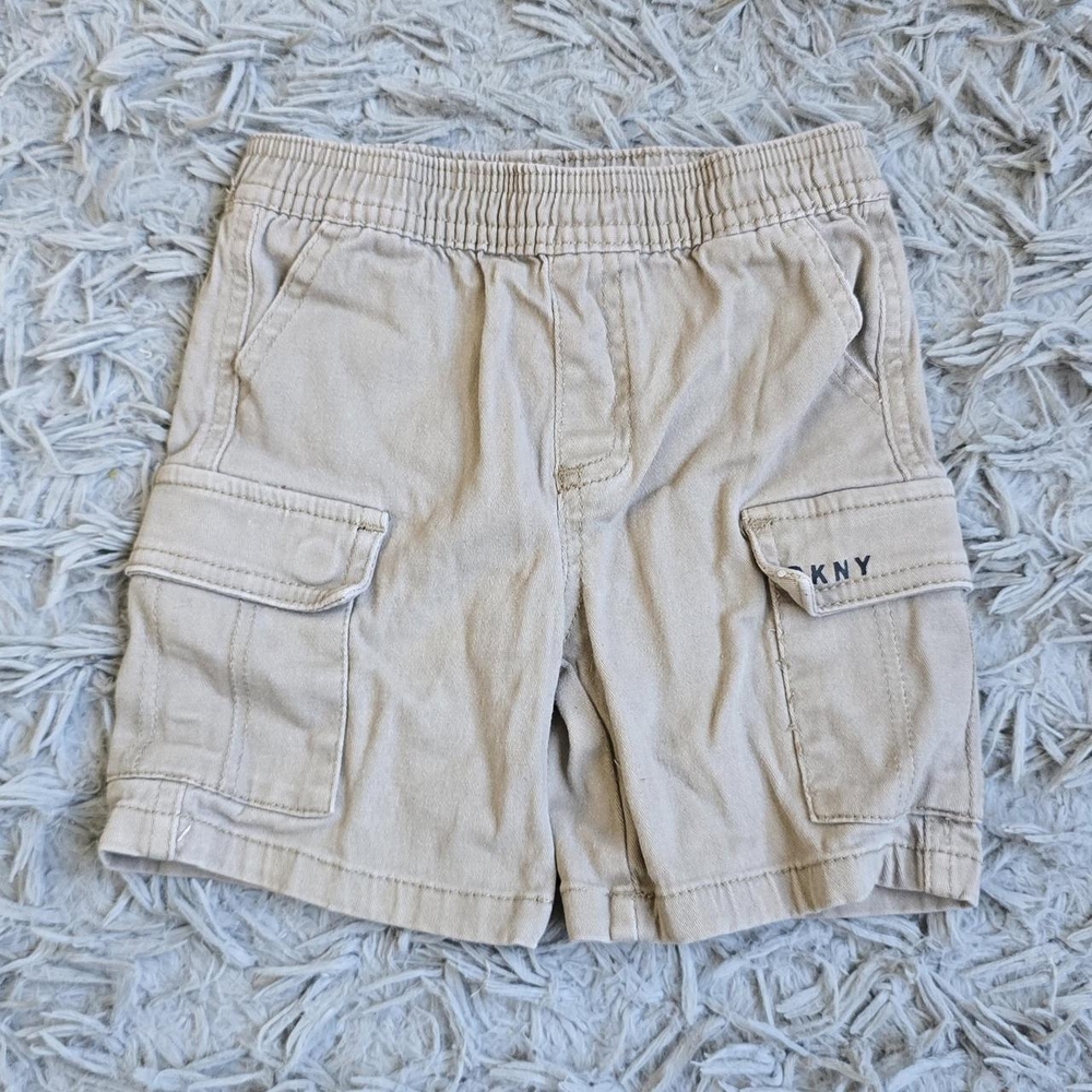 DKNY Kids Tan Cargo Shorts